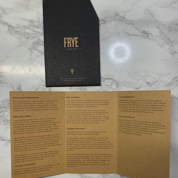 Frye SETHCAP TOE LACE UP LEATHER BOOT - Picture 7 of 9